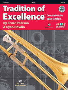 Kjos Music - Tradition of Excellence Book 1 - Trombone