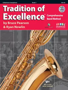 Kjos Music - Tradition of Excellence Book 1 - Baritone Sax