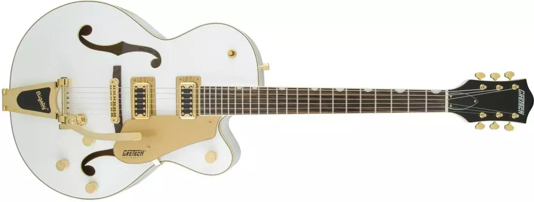 G5420TG Electromatic Hollow Body Single-cut with Bigsby - Snow Crest White