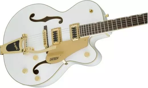 G5420TG Electromatic Hollow Body Single-cut with Bigsby - Snow Crest White