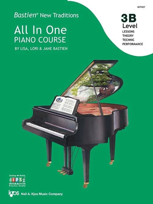 Bastien New Traditions: All In One Piano Course - Level 3B