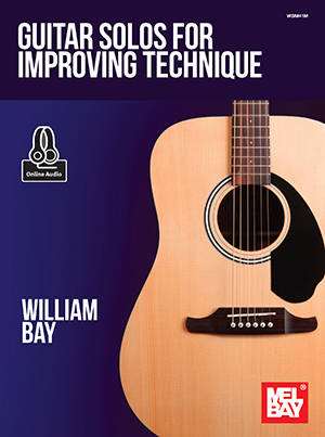 Guitar Solos for Improving Technique - Bay - Classical Guitar - Book