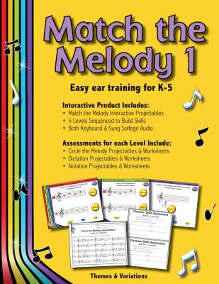Themes & Variations - Match the Melody 1 - Gagne - Classroom - Book/Media Online