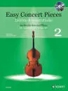 Schott - Easy Concert Pieces, Volume 2 - Mohrs - Double Bass\/Piano - Book\/CD