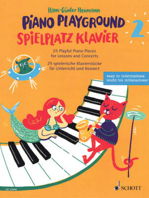 Schott - Piano Playground, Volume 2 - Heumann - Piano - Book