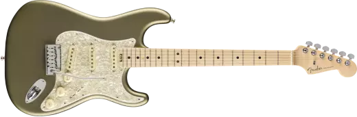 American Elite Strat, Maple Fingerboard - Satin Jade Pearl Metallic