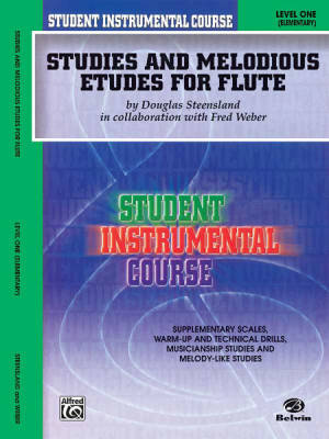 Student Instrumental Course: Studies and Melodious Etudes for Flute, Level I - Steensland/Weber - Book