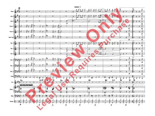 It Don\'t Mean a Thing (If It Ain\'t Got That Swing) - Ellington/Mills/Cook - Jazz Ensemble - Gr. 1