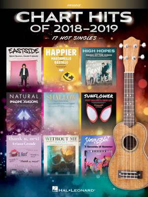 Hal Leonard - Chart Hits of 2018-2019: 17 Hot Singles - Ukulele - Book