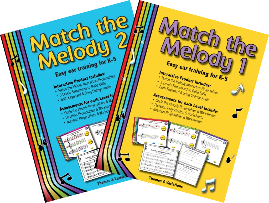 Match the Melody 1 and 2 - Gagne - Classroom - Books/Media Online