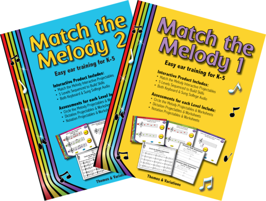 Themes & Variations - Match the Melody 1 and 2 - Gagne - Classroom - Books/Media Online