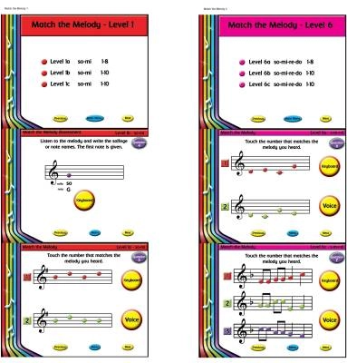 Match the Melody 1 and 2 - Gagne - Classroom - Books/Media Online