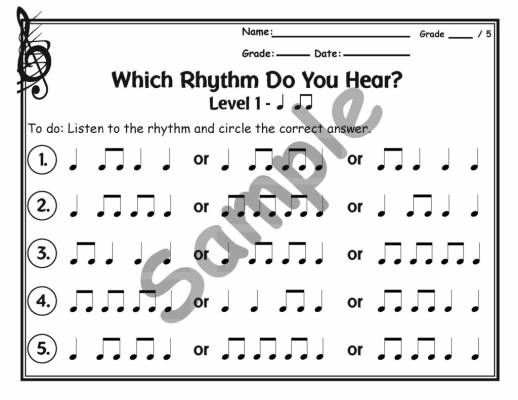 Which Rhythm Do You Hear? - Gagne - Classroom - Book/Media Online