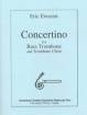 Warwick Music - Concertino for Bass Trombone & Trombone Choir - Ewazen - Score/Parts