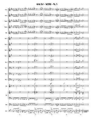 Wipe Out - Burke - Jazz Ensemble - Gr. Medium Easy