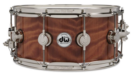 John Good Exotic 6.5x14\'\' Snare - Vertical Grain Redwood Curl