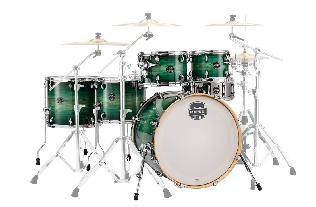 Armory 6-Piece Shell Pack (22,10,12,14,16,SD) - Emerald Burst