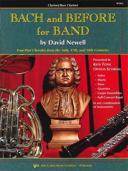 Bach and Before for Band - Newell - Clarinet/Bass Clarinet - Book