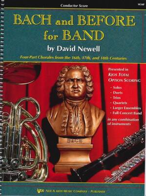 Bach and Before for Band - Newell - Score - Book