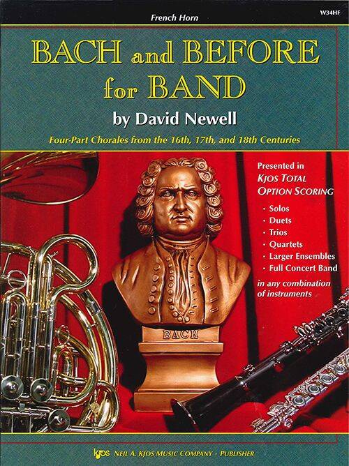 Bach and Before for Band - Newell - French Horn - Book