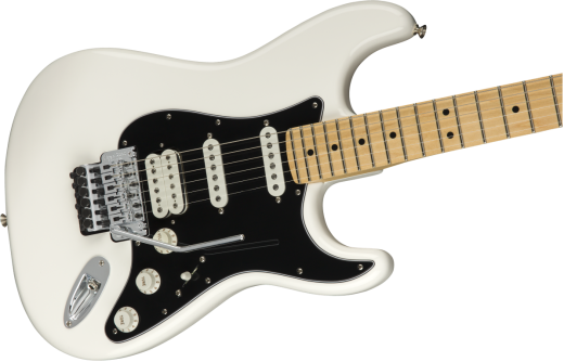 Player Stratocaster HSS Floyd Rose, touche en rable - Polar White