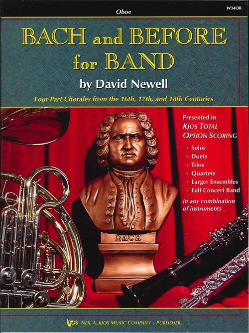 Bach and Before for Band - Newell - Oboe - Book
