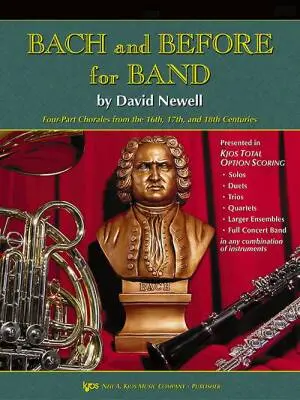 Bach and Before for Band - Newell - Baritone TC - Book