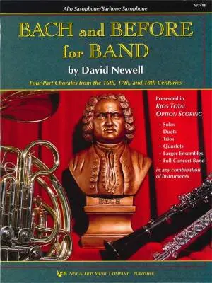 Bach and Before for Band - Newell - Alto & Baritone Saxophone - Book