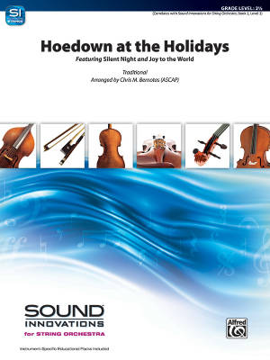 Alfred Publishing - Hoedown at the Holidays - Traditional/Bernotas - String Orchestra - Gr. 2.5