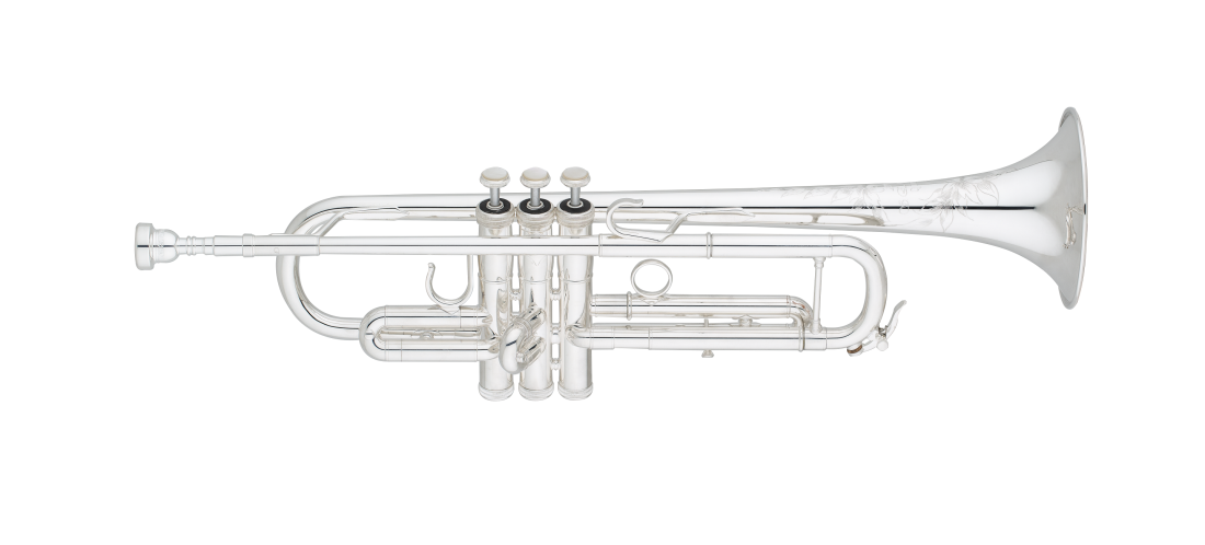 Q Series Professional Trumpet in Bb with Reverse Leadpipe - Silver Plated