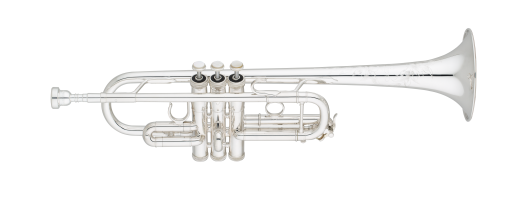 S. E. Shires - Q Series Professional Trumpet in C with Reverse Leadpipe - Silver Plated