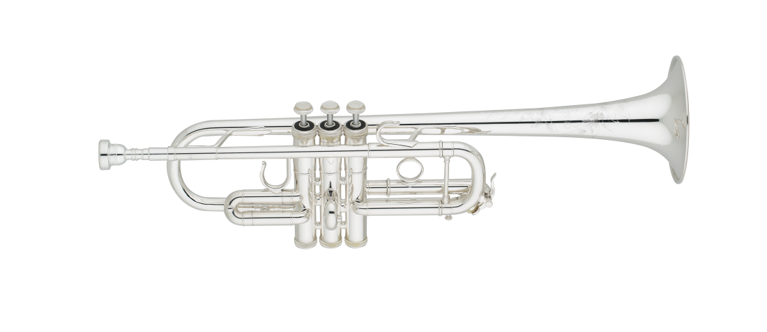 Q Series Professional Trumpet in C - Silver Plated