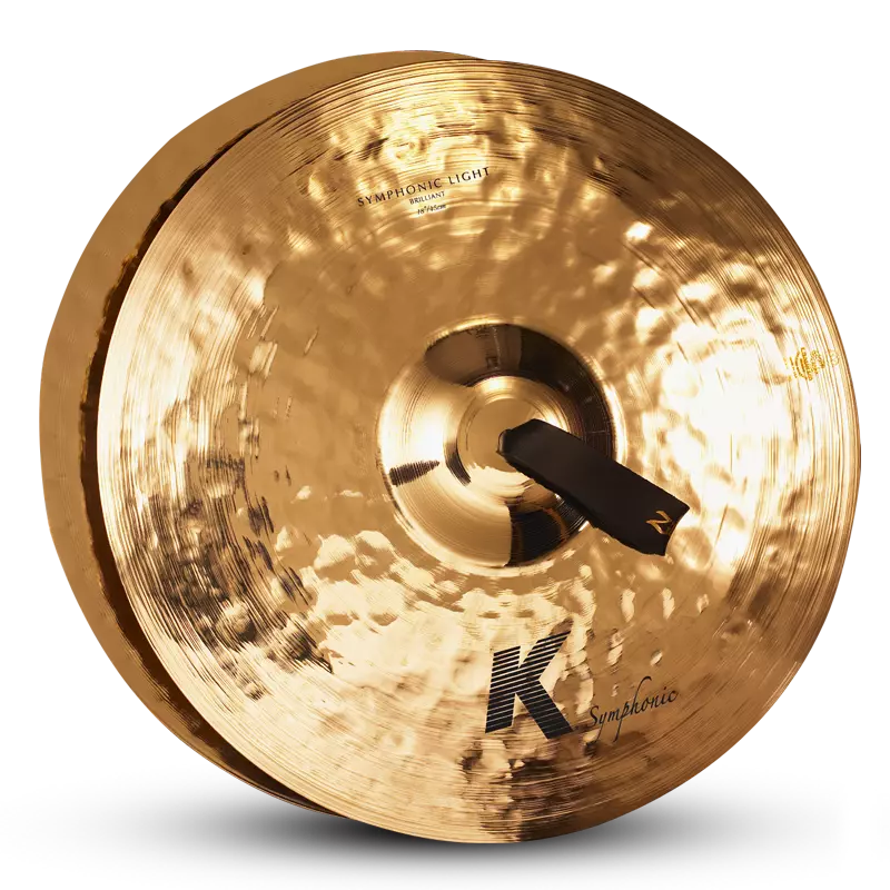 18\'\' K Symphonic Series Light Cymbals Pair - Brilliant