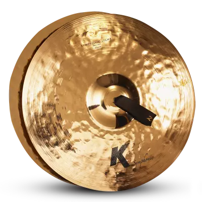 18\'\' K Symphonic Series Light Cymbals Pair - Brilliant