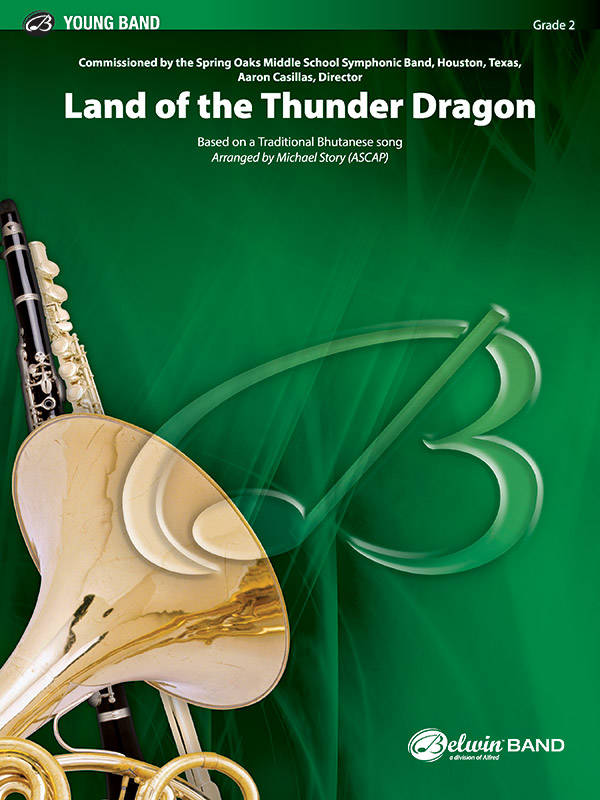 Land of the Thunder Dragon - Traditional Bhutanese/Story - Concert Band - Gr. 2