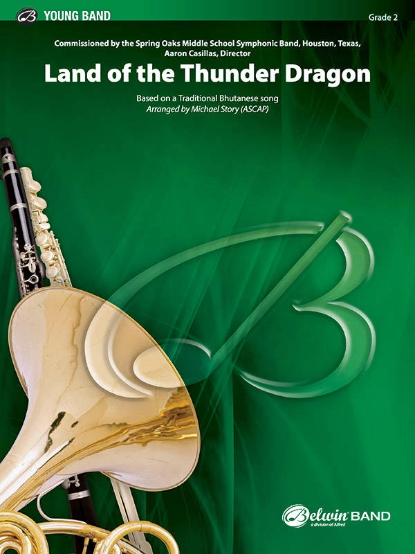 Land of the Thunder Dragon - Traditional Bhutanese/Story - Concert Band - Gr. 2