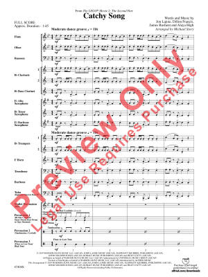 Catchy Song  (From The LEGO Movie 2: The Second Part) - Story - Concert Band - Gr. 2
