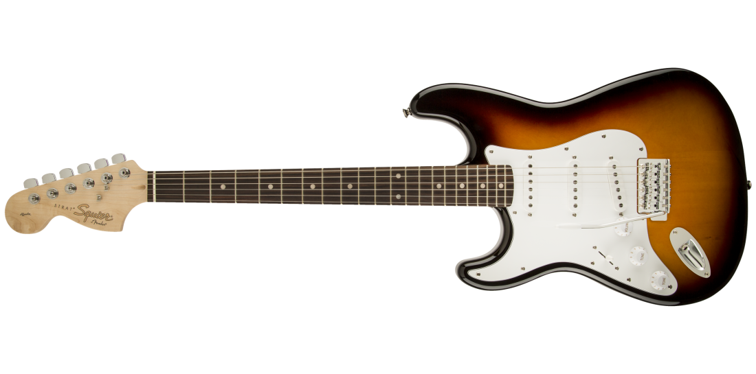 Affinity Series Stratocaster, Laurel Fingerboard, Left-Handed - Brown Sunburst