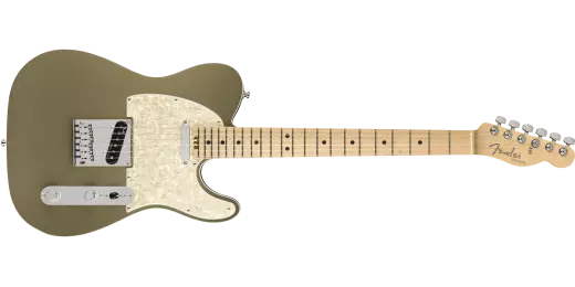 American Elite Telecaster with Maple Fingerboard - Satin Jade Pearl Metallic with Case