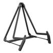 K & M Stands - Heli 2 Acoustic Guitar/Instrument A-Stand - Black