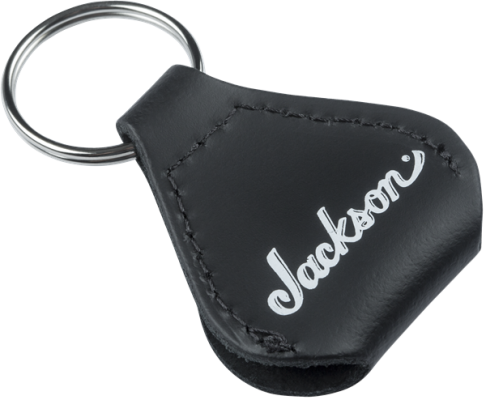 Jackson Guitars - Leather Pick Holder Keychain