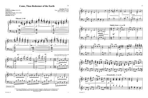 Come, Redeemer, King! - Lee - Piano - Book