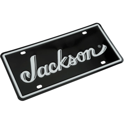 Jackson Guitars - Jackson Logo License Plate