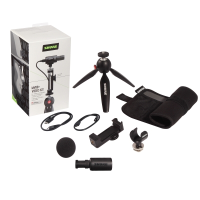 MV88+ Digital Stereo Condenser Microphone and Video Kit