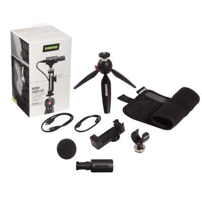 Shure MV88+ Digital Stereo Condenser Microphone And Video Kit