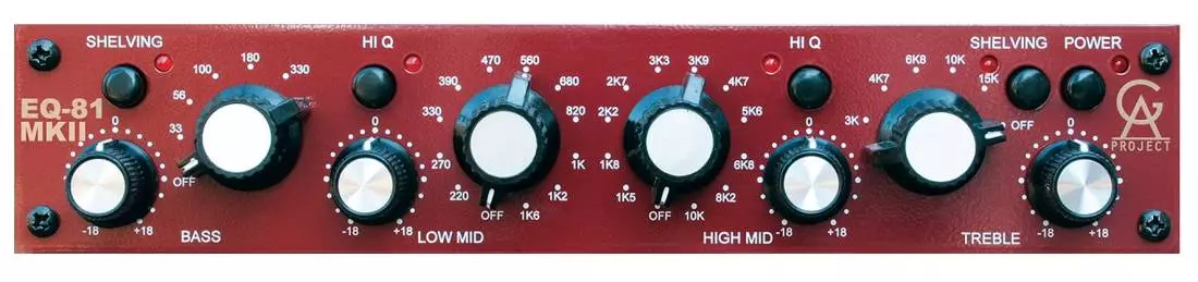 EQ81 MK II - Vintage Style 4-Band EQ