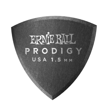 Prodigy Black Shield Picks 1.5mm - 6 Pack