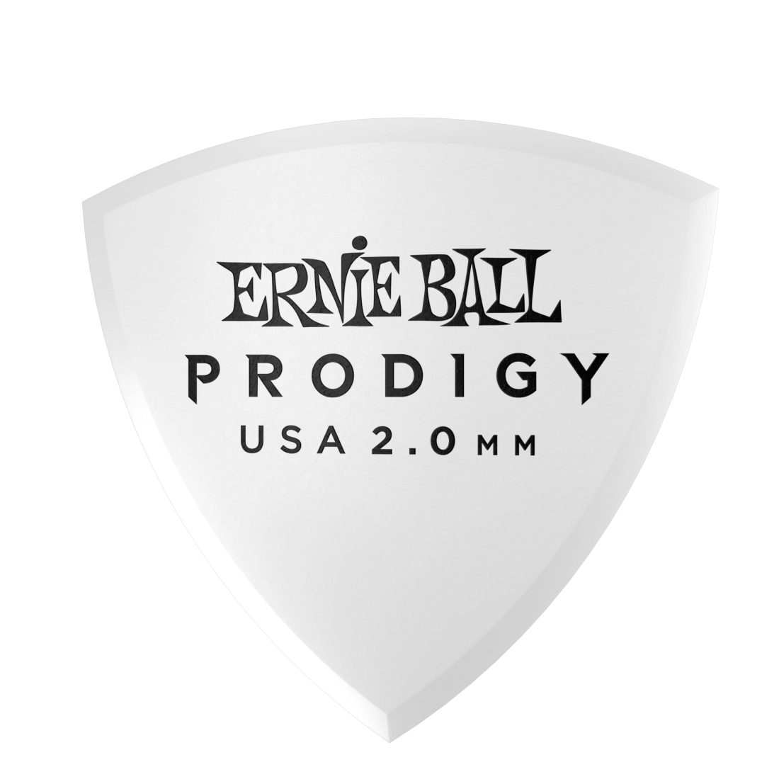 Prodigy White Shield Picks 2.0mm - 6 Pack