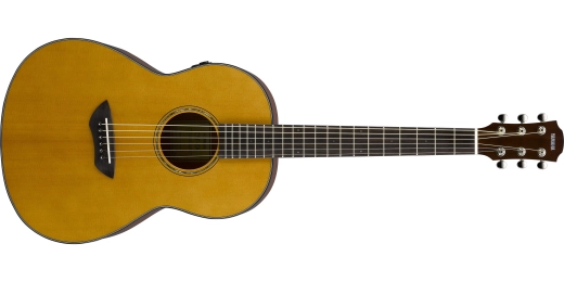 Yamaha - CSF-TA TransAcoustic Series Spruce/Mahogany Parlour Guitar with Electronics/FX Controls and Bag