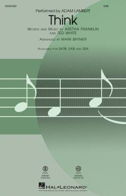 Hal Leonard - Think - Franklin/White/Brymer - SAB